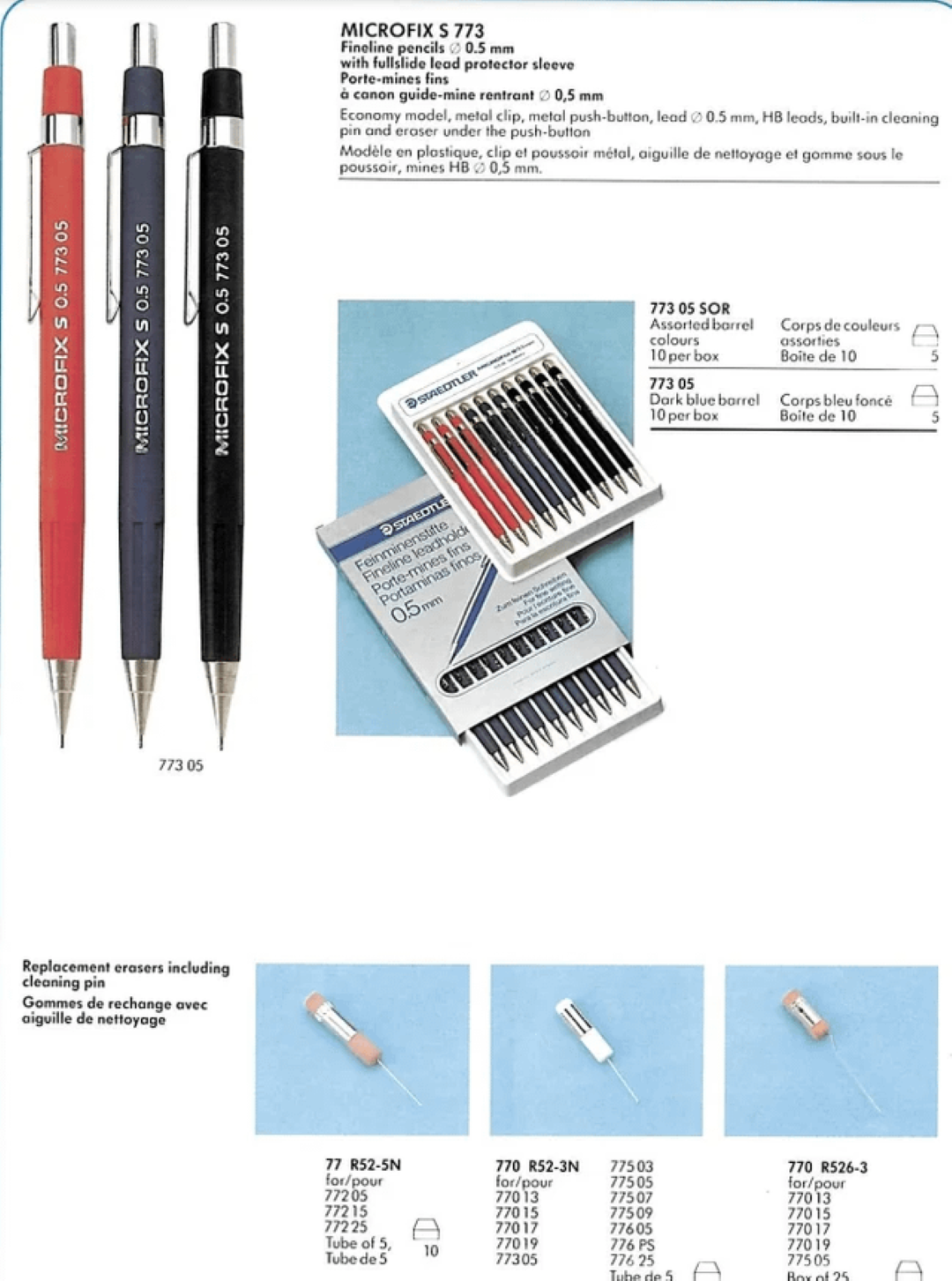 Staedtler MechanicalPencil  0.7 Box=10pcs ST-775-07